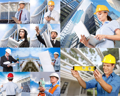 國(guó)外建筑工程人物攝影